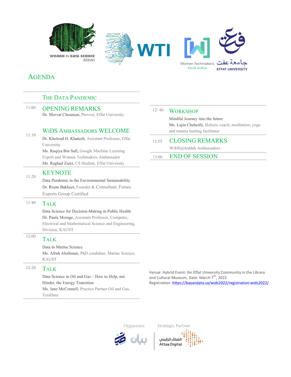 WiDSJeddah tweet media