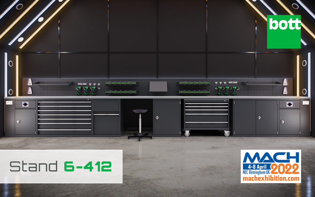 Bott_Ltd's tweet image. Who&apos;s looking forward to #MACH2022? 😁

For this year&apos;s @MACHexhibition, we&apos;ll be launching a NEW standard colour option for our bott cubio range - why not come &amp;amp; take a look? 👀

Learn more here: bottltd.co.uk/about-bott/new…

#UKmfg #UKeng #Technologies #CNC #Machines

#worksmartbott