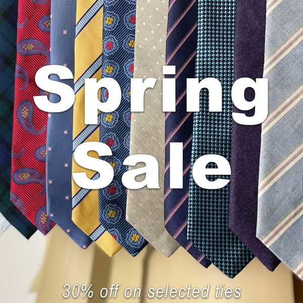 SGordonStyle's tweet photo. The spring sale is now on! Shop 30% off you your favourite neckties here: https://t.co/O7TiRyVBmb

#sale #shaungordonties #ties #neckties https://t.co/Jmu9FrDRs7