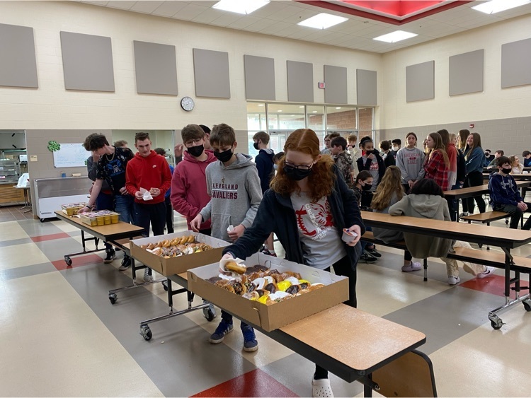 Congratulations to our MS students for their hard work! We had 93 students at the Straight A Breakfast this morning:)