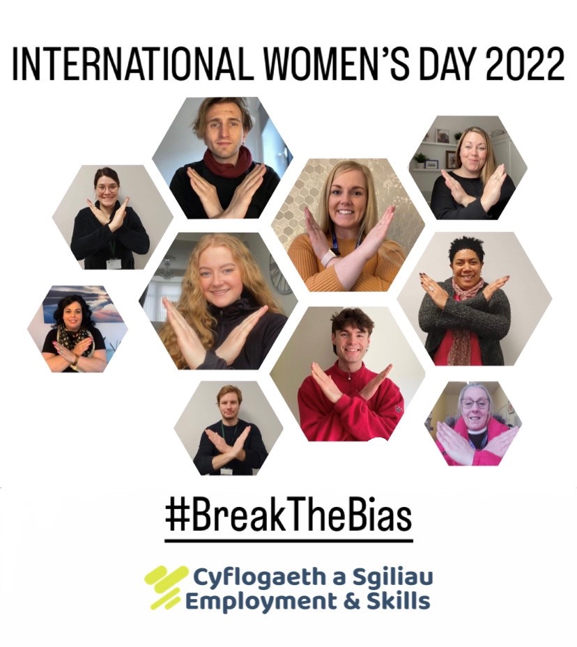 MCC_EES's tweet photo. A world free of bias, stereotypes, and discrimination.

A world that is diverse, equitable, and inclusive.

A world where difference is valued and celebrated.

Together we can forge women's equality.

Collectively we can all #BreakTheBias.

#IWD2022 #monmouthshire https://t.co/ZuEXiqdiLy