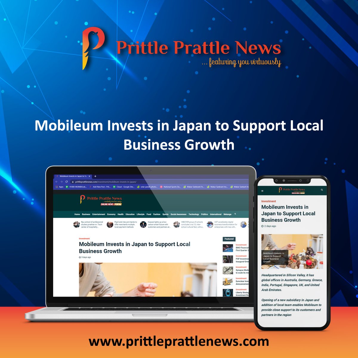 prittle_prattle's tweet photo. Mobileum Invests in Japan to Support Local Business Growth @mobileum_ #localbusiness #Japan #SiliconValley #globaloffices
https://t.co/zameTcdJqM https://t.co/XpgbIYqP5i