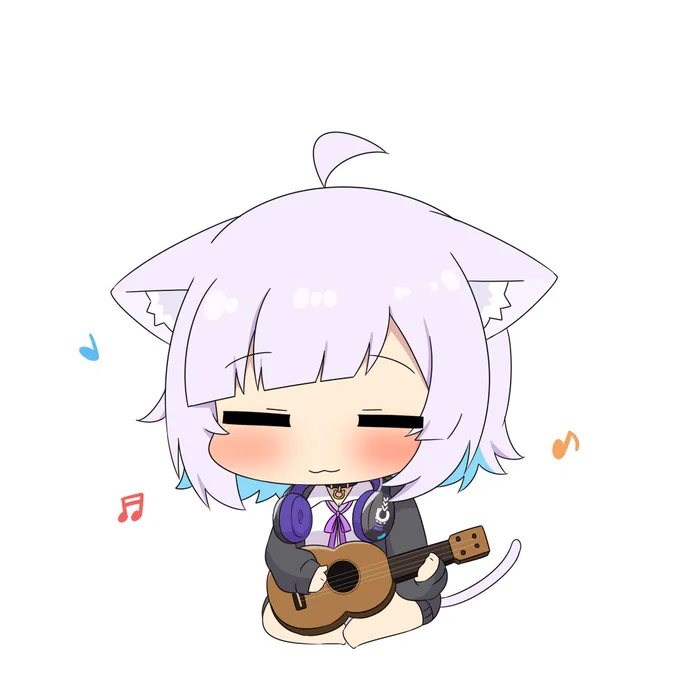 ウクレレ～ #絵かゆ 