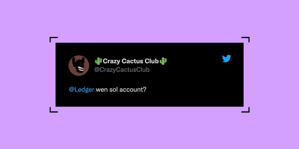 Ledger tweet media