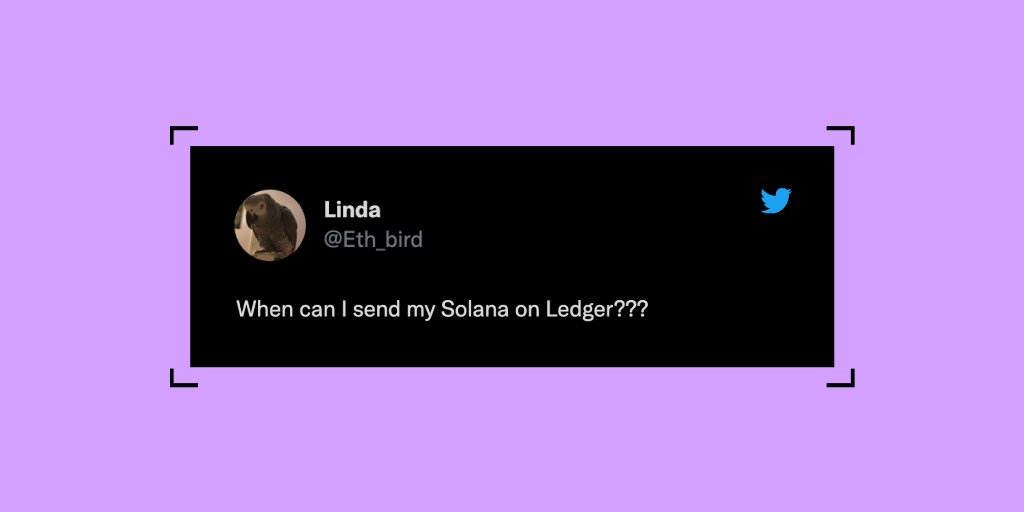 Ledger tweet media