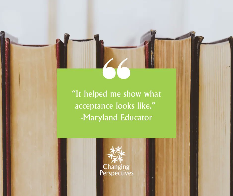 ChangingPerspe1's tweet image. #acceptance #goodexamples #learningthroughexample #supportiveeducators #changingperspectivesnow #supportstudents