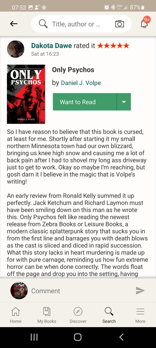 DJVolpeHorror's tweet photo. One week! One week and this book will be unleashed upon the masses. Despicable characters, graphic sex and a respectable body count? Yup, they're all in this book. Preorder the ebook for only $1.99 and Preorder signed paperback bundles by PM.

Who will survive the storm? https://t.co/uAXkjXEK5g