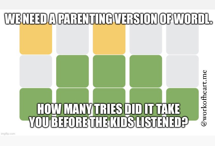 AngelaJMHarris's tweet photo. Like this is what I want to know every day. How many tries did it take you? Did you fail? What did you start with? 🥴 #parentl https://t.co/1TqiJWM7tq