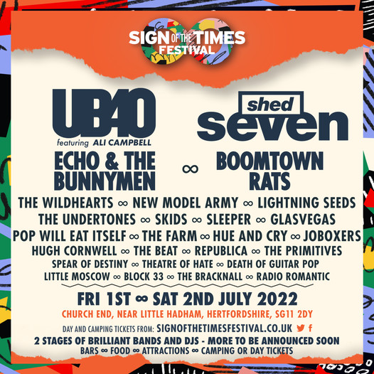 Sign of the Times Festival (@sottfest) on Twitter photo Only a few months until Sign of the Times Festival is back! 🎸🎵
Who's as excited as we are?! 🤩
🎟 Tickets available here 👉 bit.ly/SOTT2022 Only a few months until Sign of the Times Festival is back! 🎸🎵
Who's as excited as we are?! 🤩
🎟 Tickets available here 👉 bit.ly/SOTT2022