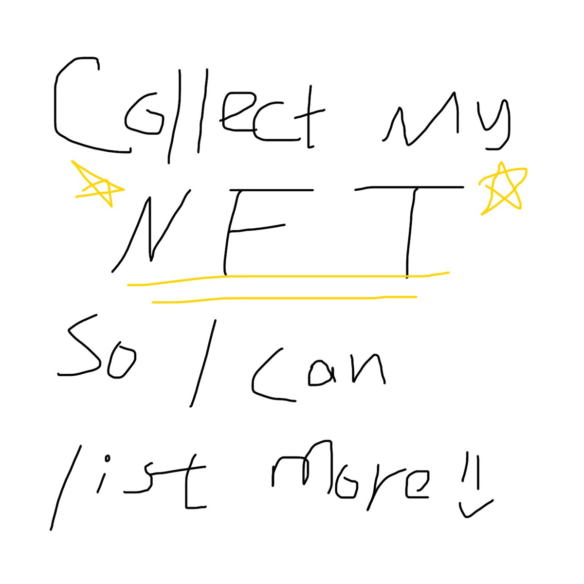 CCAIKrank's tweet photo. I just listed “Collect my NFT” for sale on @withFND! 🌐
in "Messages" collection
😂😂
#NFTs #NFT #NFTCommunity #NFTCommmunity #NFTCommmmmmunity #nftcollector #NFTCollection
https://t.co/ovfjNlSktq https://t.co/Pt5QBJuZLF