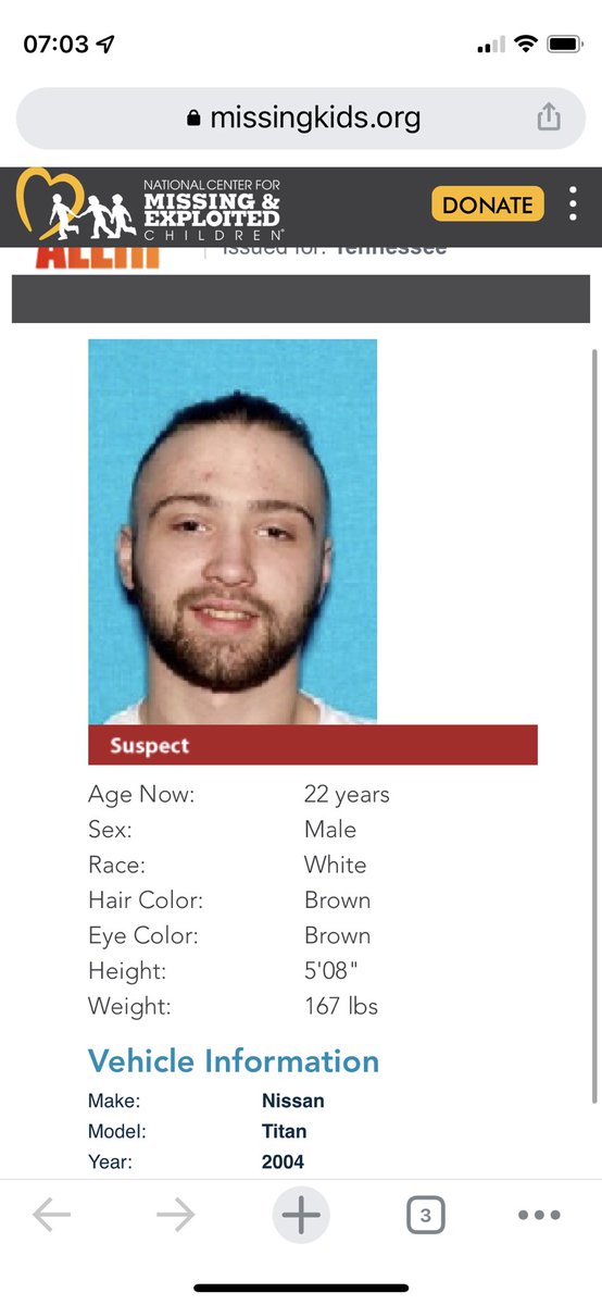 Chloe_DXM's tweet photo. ๐จ#AmberAlert #AlexisSmiley #Lenior #TN Possibly traveling in a 2004 Nissan Titan BFV8107 https://t.co/LYqveqyRTk