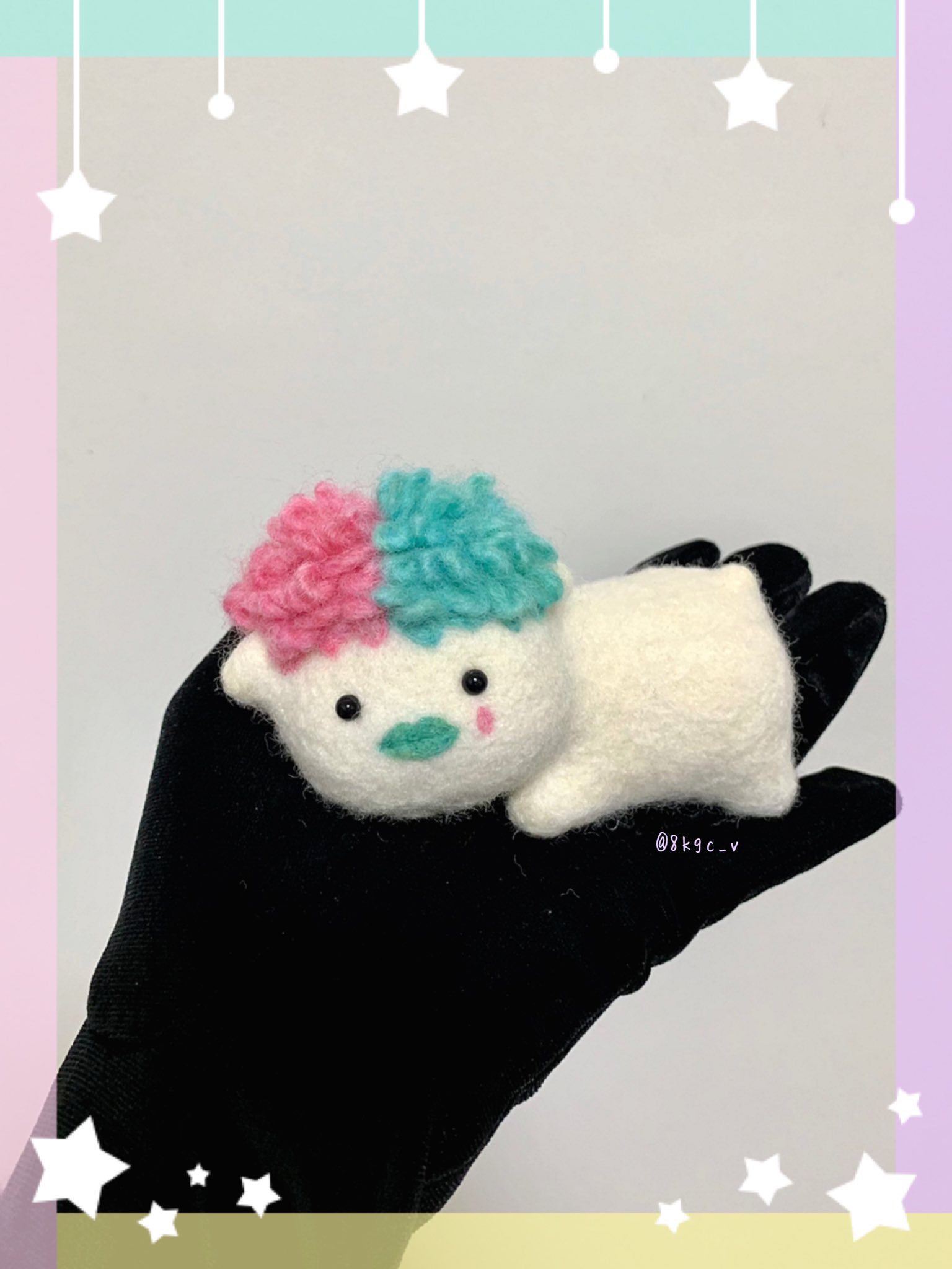 羊毛フェルト はむちゃん 羊毛 ハムちゃん orderページ 羊毛