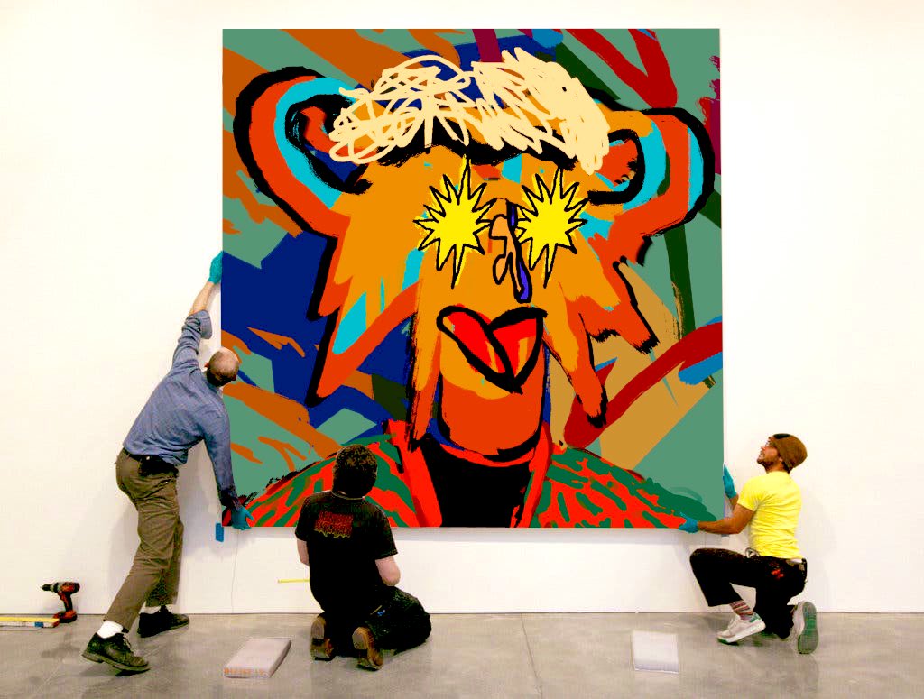 L00KS_D0PE's tweet image. Got the team installing my latest @JARStudioNFT 🖼 

Edition #1816 might be my favourite yet 😍

#JARmy #WAGMI #CNFTCollector #CNFT