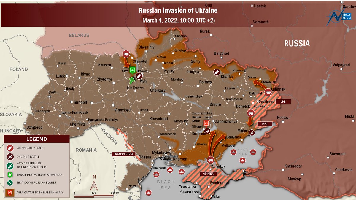 Карта украины где находиться российские войска. Карта захвата Украины российскими войсками 2022. Каравенных действий на. Украине. Военная карта вторжения России на Украину.