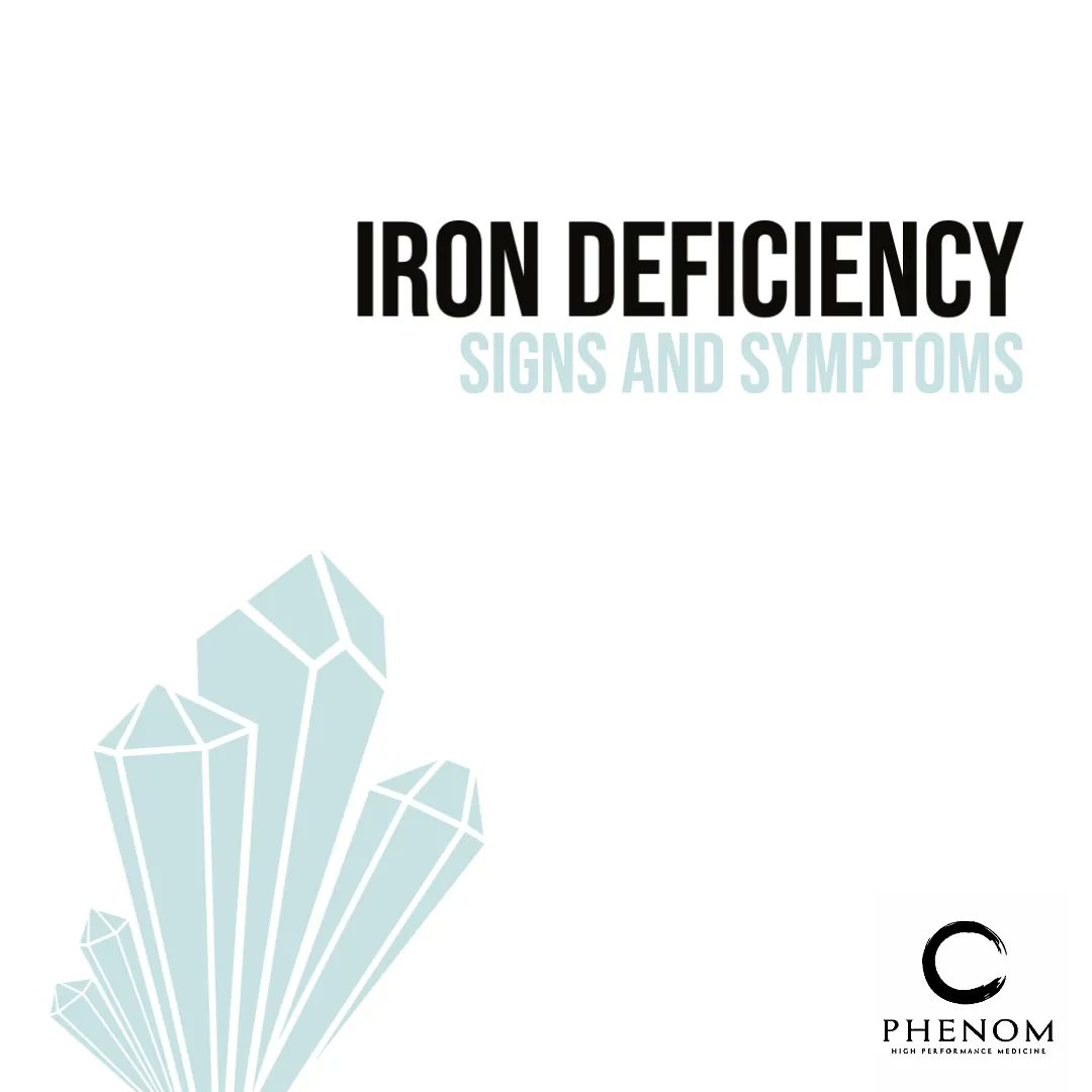 Possible signs and symptoms of #irondeficiencyanemia include:
Brittle or spooning of the nails
Chest pain
Cold hands and feet
Cracking skin at the sides of mouth
Cravings for non-food items such as ice or dirt (pica)
Dizziness
Fatigue 
Headache
Irregular heartbeat 
Pale skin