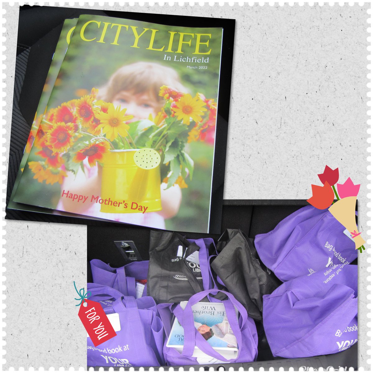 FOBurntwood's tweet photo. Library and audio books delivery & collection to our housebound and Ride & Read residents in Burntwood this morning along with a few copies of CITYLIFE magazines taken by Susan πππ
#betterburntwood #staffslibraries https://t.co/xFkjL55IDo