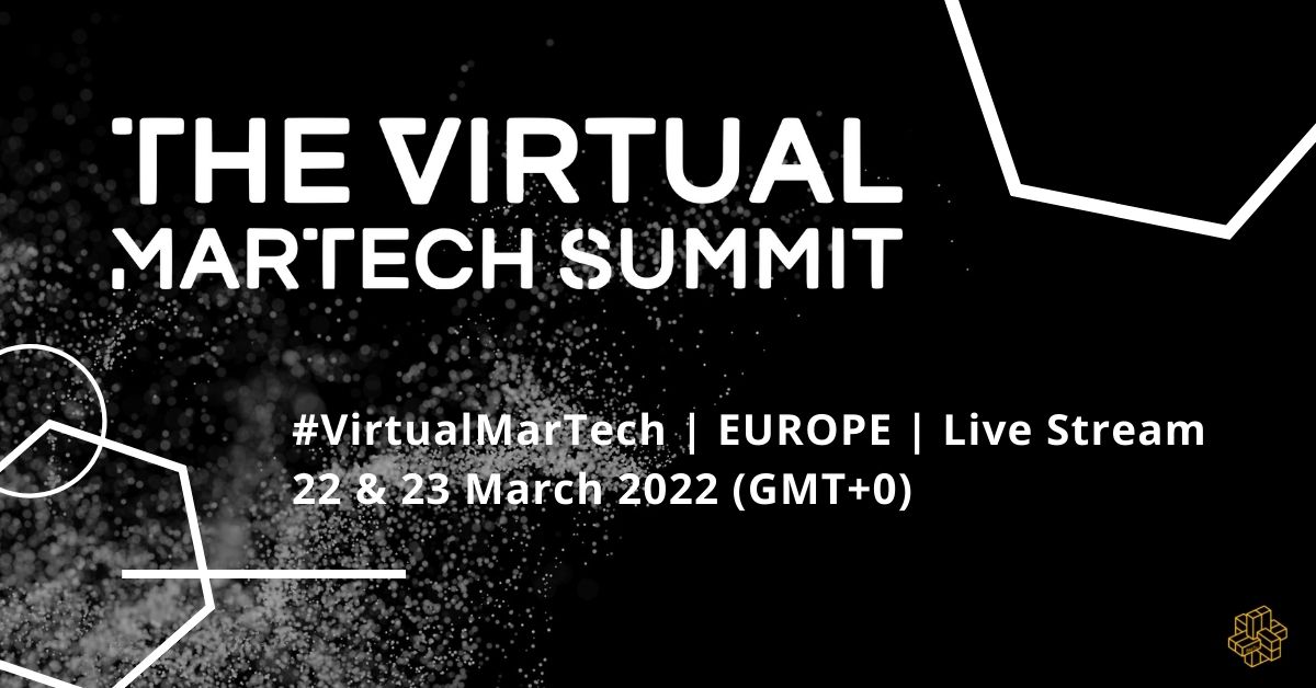 smponline's tweet photo. Arriving this month: Register for The Virtual MarTech Summit Europe March 2022 https://t.co/r4Zm4CsXZx.

Secure exclusive #SMPDiscounts for @Martech_Summit using code SMP20 to get 20% off the #VirtualMarTech #ad

#TheMartechSummit #martech #CX #SMPEvents #EMEA https://t.co/Bz4375wdtX