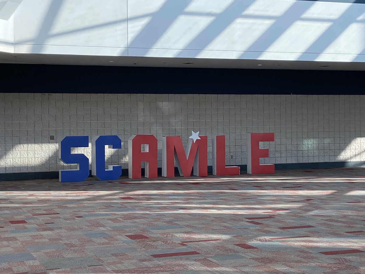 Excited for #SCAMLE2022. Great lineup of presenters! Looking forward to learning from the best and brightest middle level educators out there. #askmeaboutlakeview #middlelevel