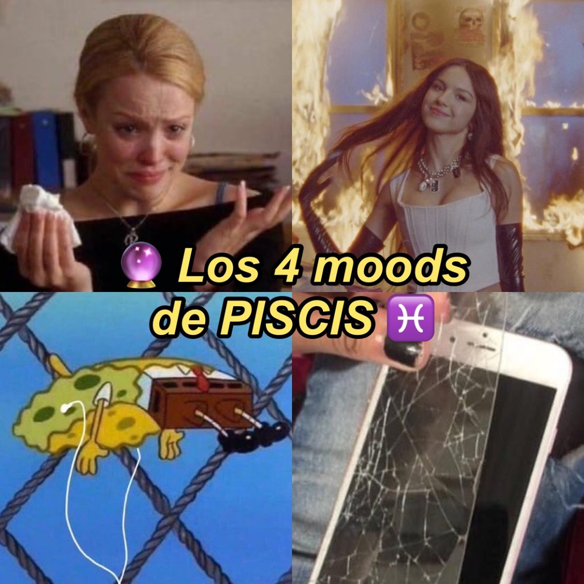 piscis_hn's tweet photo. 🔮 Los 4 moods de #Piscis ♓️ https://t.co/fi8HFjZ9yD