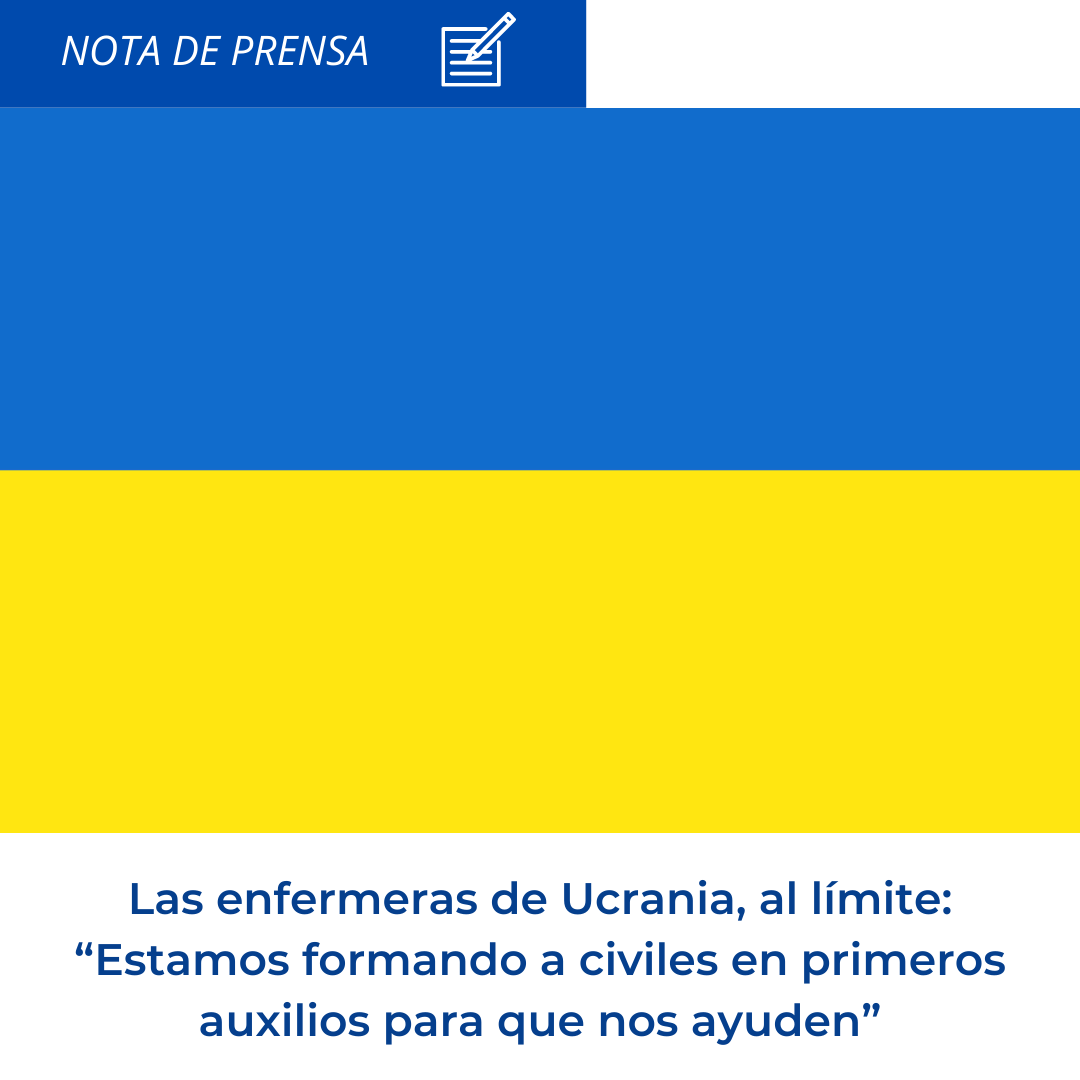 🔴 Las enfermeras de Ucrania, al límite: “Estamos formando a civiles en primeros auxilios para que nos ayuden”

🗣 El CIE, al que pertenece el CGE, condena los ataques y pide que se respeten los centros hospitalarios y civiles durante el conflicto

bit.ly/34e3VV3