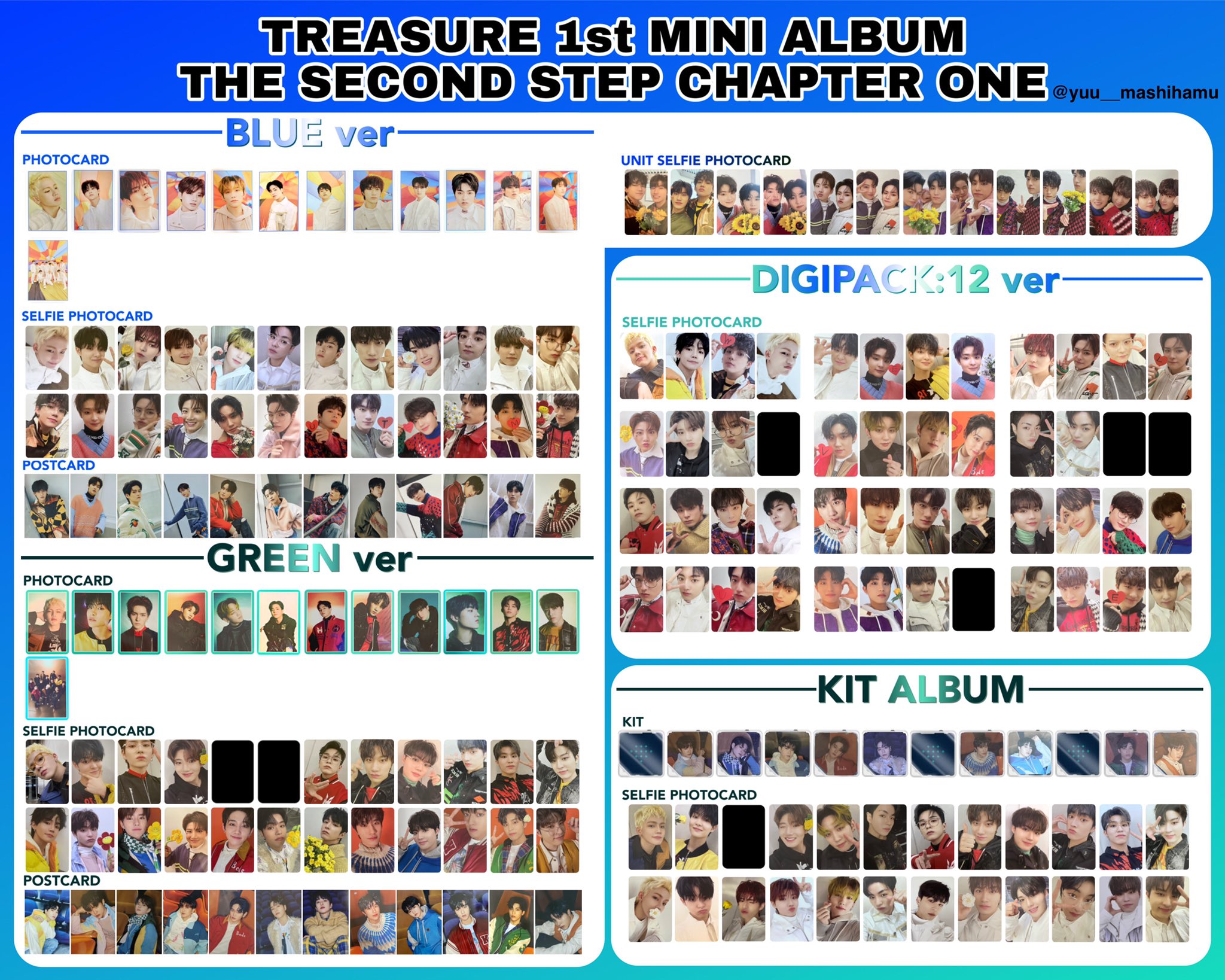 treasure ジョンウ 過去トレカ まとめ売り - メルカリ