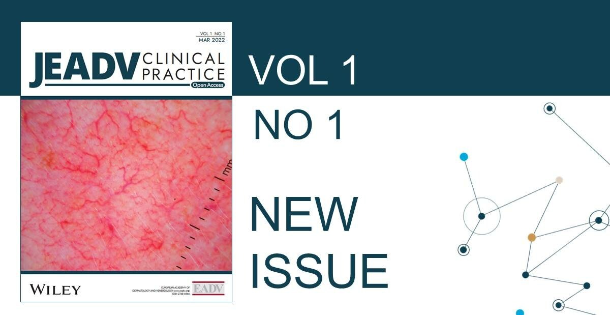 We are proud to announce the first-ever issue of JEADV Clinical Practice is now live! Discover fantastic #OpenAccess articles, full of practical information for your #dermatology and #venereology #ClinicalPractice! 👉 bit.ly/JEACP_1
Follow us for latest updates!