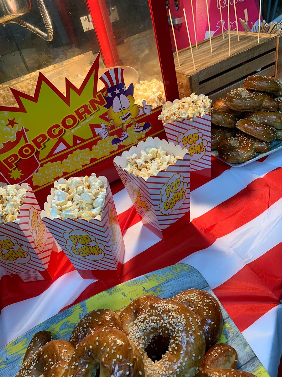American Fun fair pop up in Warrington. Candy floss, popcorn, pretzels and a chance to spin it to win it….. <a href="/ItswhatwedoWELL/">DineContractCatering</a>