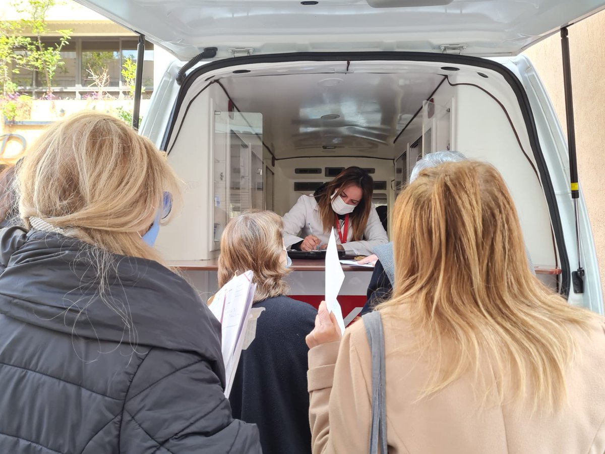 Caritaslb's tweet photo. Caritas Lebanon in partnership with @UNFPALebanon organized a #FreeMedicalDay in #FurnElChebbak under the framework of supporting sexual and reproductive health. Many residents from the area benefitted from various free medical services. https://t.co/LYLm0khTOJ