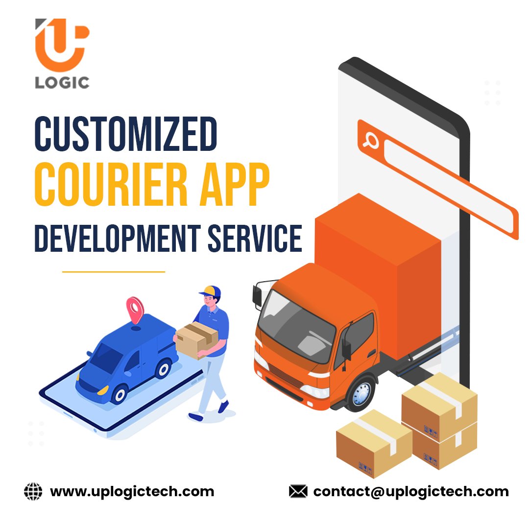 Uplogictech's tweet image. We at Uplogic Technologies offers the best #courierappdevelopment service, that allows you to simply manage your business and track your couriers in real-time: bit.ly/3GgcCfj 

Have an #AppIdea? Book your Free Consultation: api.whatsapp.com/send/?phone=91…