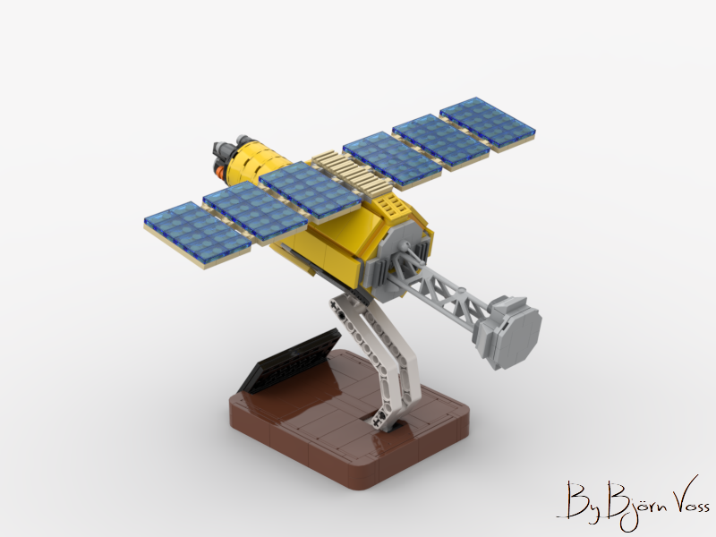 MocDesign2022's tweet image. This is the model of the Japanese Space Agency JAXA X-ray satellite Hitomi. 

#JAXA #LEGO #LegoSpace #LegoIdeas #legostarwarstheskywalkersaga #Brickdesign
