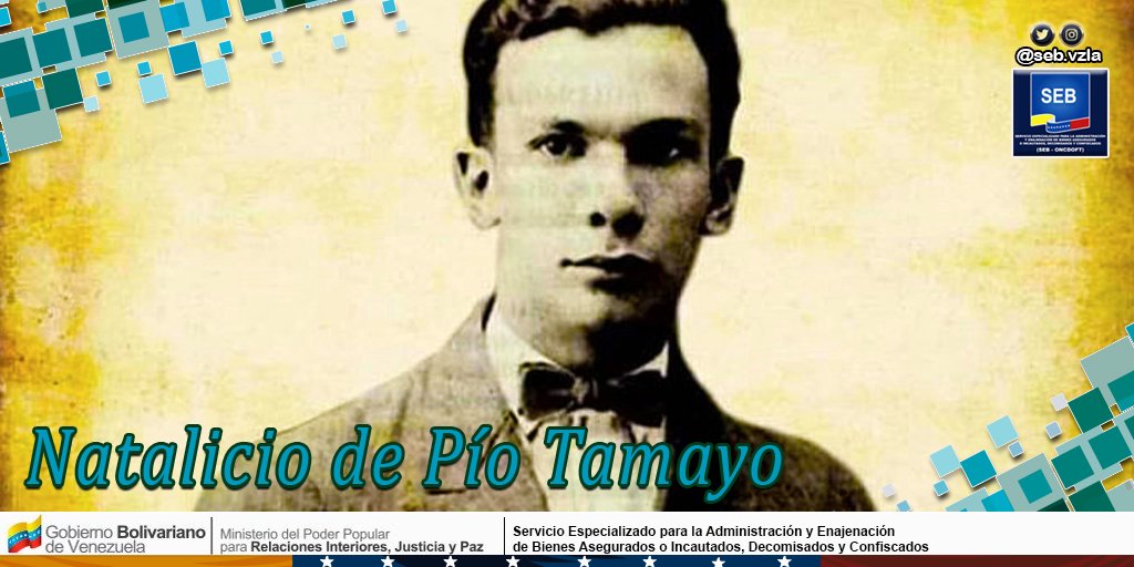 SEBVzla's tweet photo. Pío Tamayo, joven que defendió la causa antiimperialista con una claridad política e ideológica. La constancia y determinación es su legado para todos los que ayudamos a construir el Socialismo del Siglo XXI.
@CeballosIchaso1 @MIJP_Vzla 
#fuerzadinamica #Venezuela #Mar4 https://t.co/jFLb6Vf8BJ