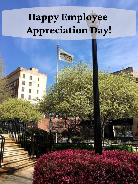 CityofGastonia's tweet photo. Join us in celebrating National #EmployeeAppreciationDay - and thanking the City of Gastonia's 936 employees for the hard work they do every day for our residents, business owners and visitors! #ThankYouCityEmployees https://t.co/QQKqpRnZwE