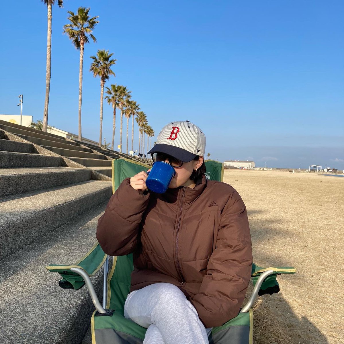 Q_Q_23's tweet photo. 3月3日で付き合って20ヶ月☀️
ずっとしたかった朝活してきた〜🌅
来月からお互い社会人なるけどこうやって定期的に会えたらええな〜
いつも有り難うね☺︎ https://t.co/kvgNceLNOB