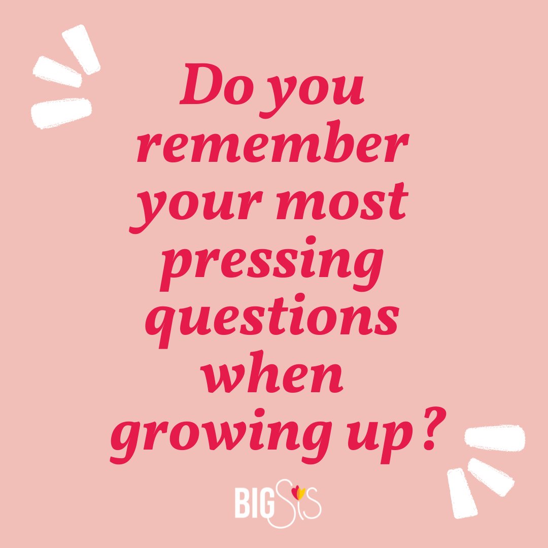 I am doing a little research regarding puberty experiences to improve our work with young girls. 
I would like to share some mum's experiences to give a fuller picture of the importance of working with young girls: Feel free to comment below or send me a PM :) 🌷#bigsis #puberty