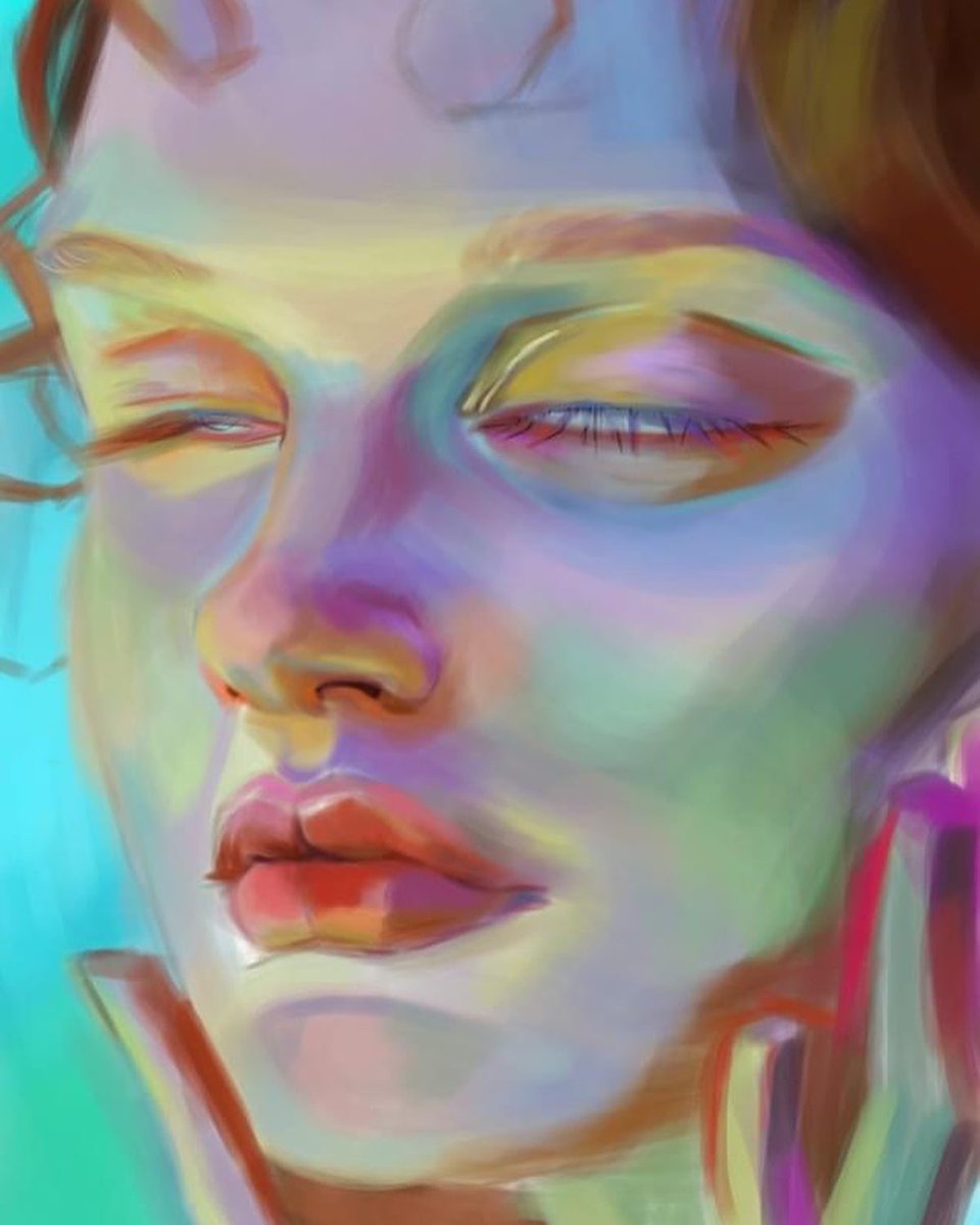 yumi_vu's tweet photo. #digitalart #digitalpainting #color #portraitpainting https://t.co/AIydfll74D