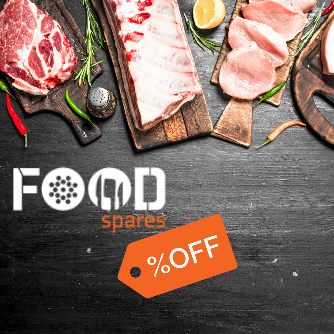 Sign up today and be apart of the discount club at foodspares! Get discounts when you shop . 

Find out more online here foodspares.co.uk

#foodspares #butchery #machinepart #mincerplates #mincerknives