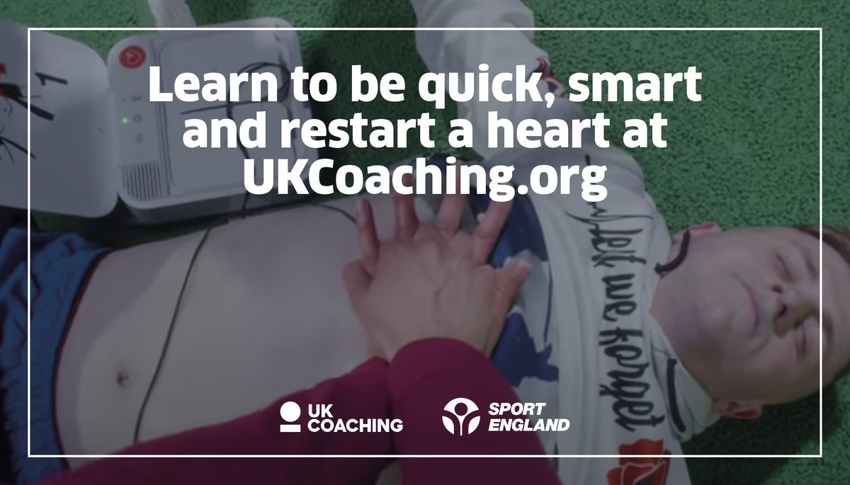 _UKCoaching's tweet photo. We want to create a nation of life-savers, so have produced a free #SuddenCardiacArrest online course

Hand on heart, it could help YOU save a life!

➡️ https://t.co/rRhtEz0Vf2 https://t.co/UTSzYeYcdM