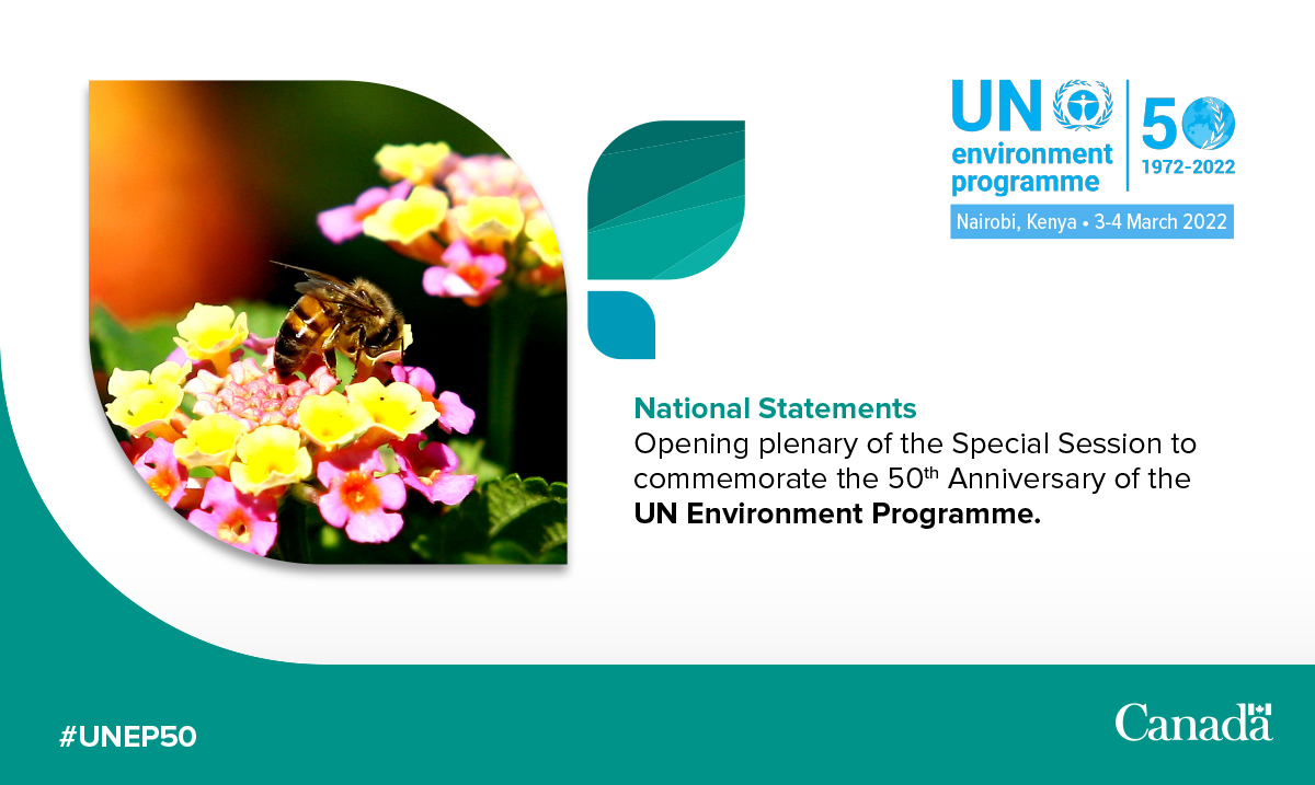 Environment Canada on Twitter "Watch Minister Guilbeault deliver