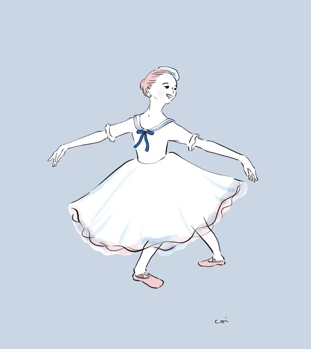 バレリーナを描きました😌

https://t.co/Wu0KH3XwuK 