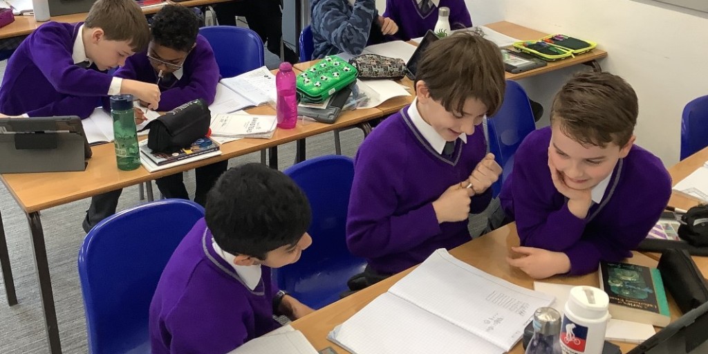 BansteadPrep's tweet photo. Here's #Year5 in a recent #BPS_Maths lesson, making #nerdle games for each other #mininerdle #classicnerdle #puzzle #numberpuzzle #BPS_Values #Tenacious https://t.co/HFByetVv1y