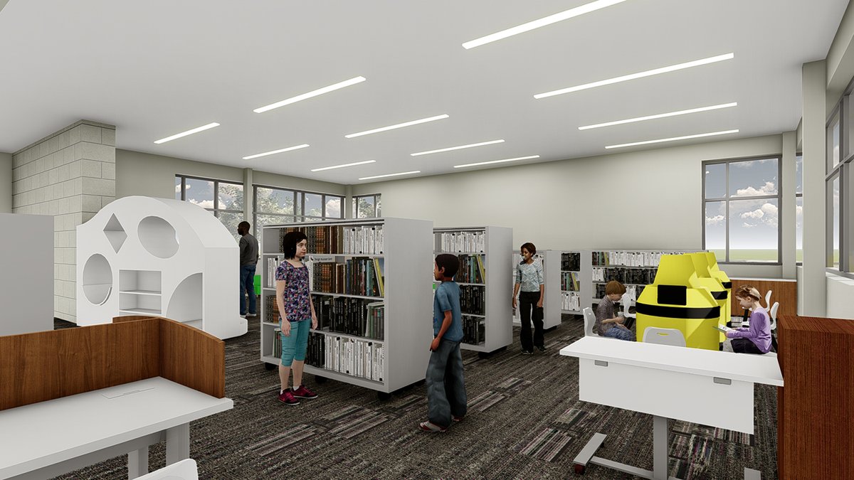 cincylibrary's tweet image. Get a first look at renderings of the Walnut Hills #NextGenLibrary! 😍

The renovations will maintain the building&apos;s historic elements while nearly doubling its square footage. Completion is set for this year! Details: cinlib.org/next-gen-walnu…