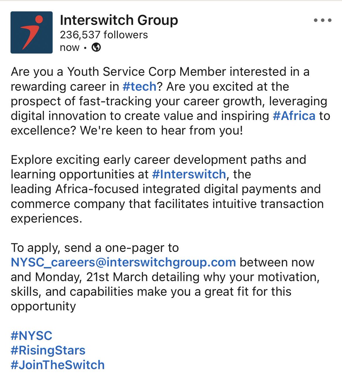 Napheeeesah's tweet photo. #NYSC #technology #JoinTheSwitch https://t.co/pj0P3a3nFl