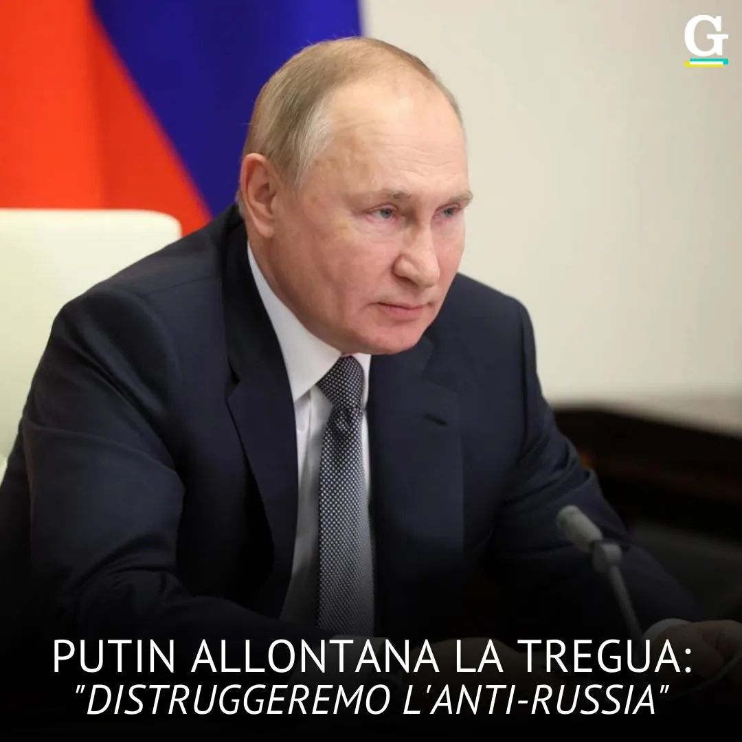 LongoRosario's tweet photo. #Putin si sta autoconvincendo che l'#Ukraine sia una nazione nazista. Il motivo? I suoi capricci e la sua (ossessiva) mentalità zarista. Questo porterà un futuro di povertà e sacrifici al popolo russo, anche a quella parte di popolo che un po' di cervello rimane ancora. 
#Guerra https://t.co/JYnnL9xhB0