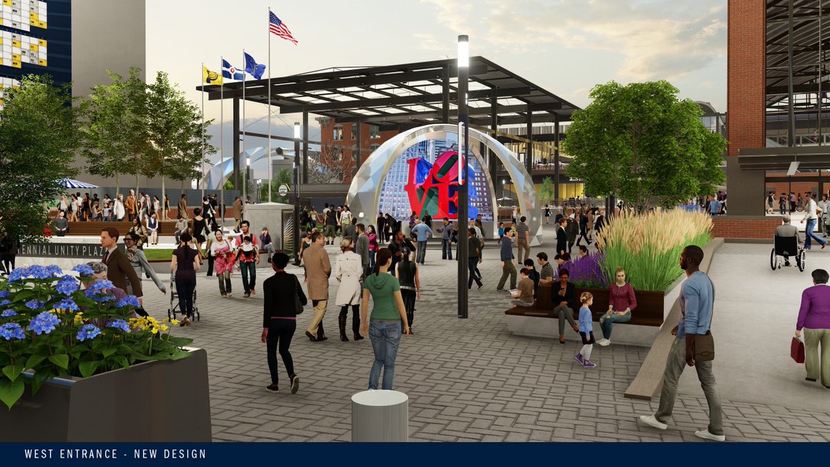 GainbridgeFH's tweet photo. We’re excited to announce the newly named Bicentennial Unity Plaza will be home to a community basketball court that will be converted to a seasonal ice rink, new public art and more thanks to a $28.47 million grant from Lilly Endowment Inc.

Info: https://t.co/vbxVWdvFs5 https://t.co/oob7O0byHZ