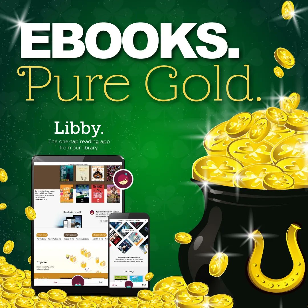 STVLibrary's tweet image. Download Libby today and start using your Cuyahoga County Public Library @CuyahogaLib #reading