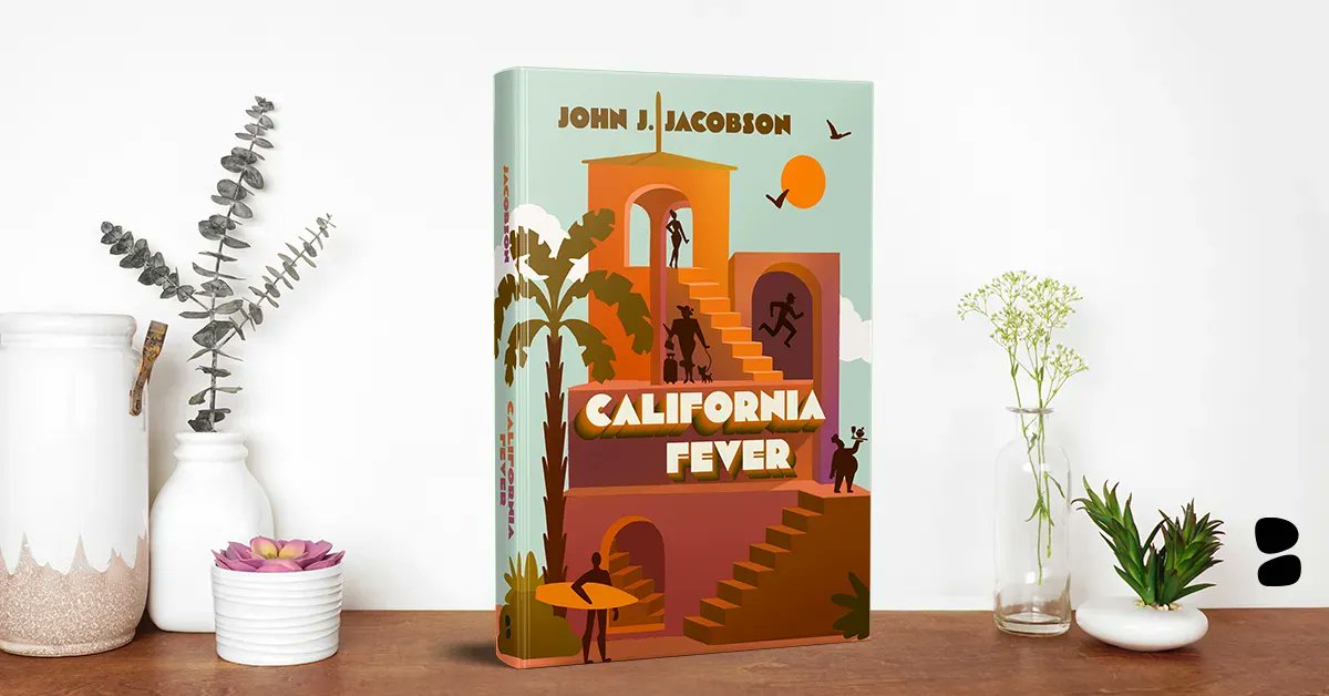 BlackstoneAudio's tweet photo. SoCal surfer Dolphin Smoote just wanted to earn quick dough for a date with the brown-eyed beauty … what he got was G-men (and G-women), ghosts, &amp; a Colt 45…

Dive into today's #bookcoverreveal for #CALIFORNIAFEVER by @jjacobsonwrites!

🏖LAUNCHING 7.5: https://t.co/ECfv69RdoJ https://t.co/hYHEagxAau