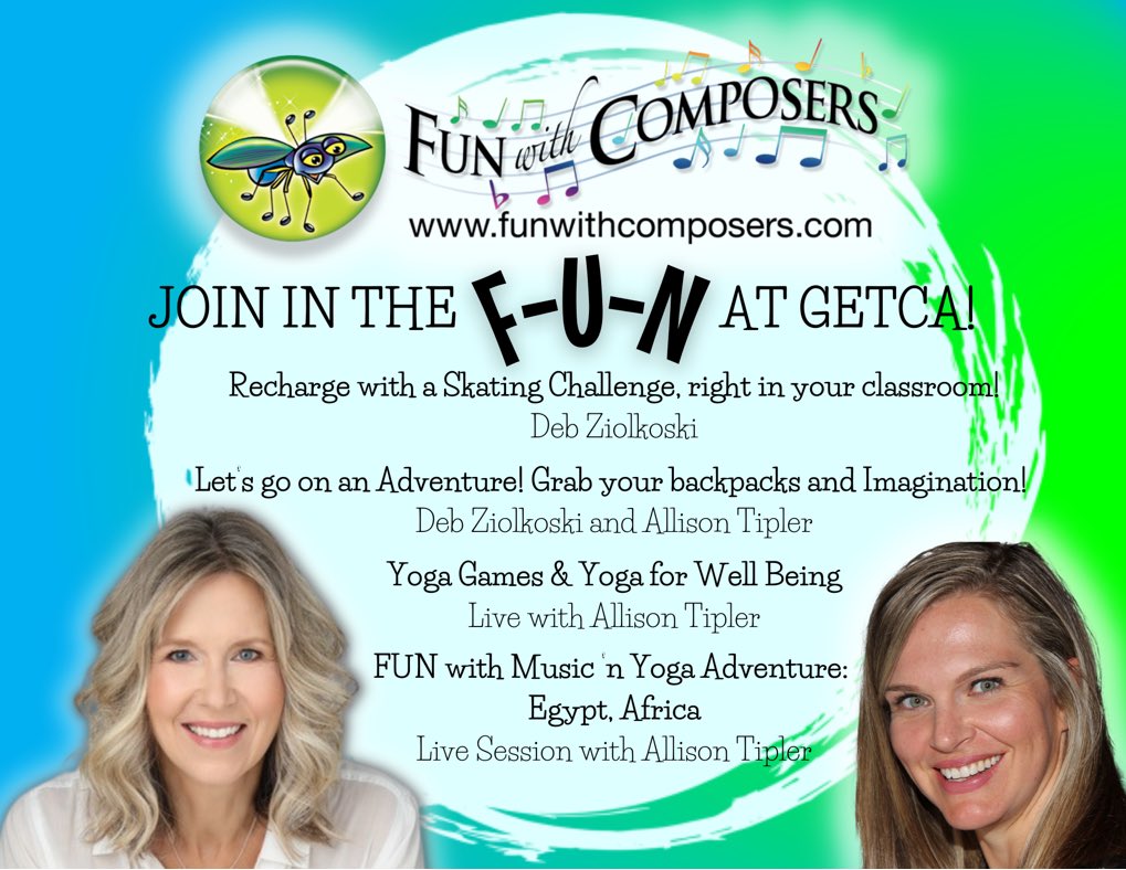 Funwithcomposer's tweet image. We are having a wonderful time connecting with colleagues @getca1 through live and pre recorded sessions! Thanks for your enthusiasm everyone 😃👏🏻😃