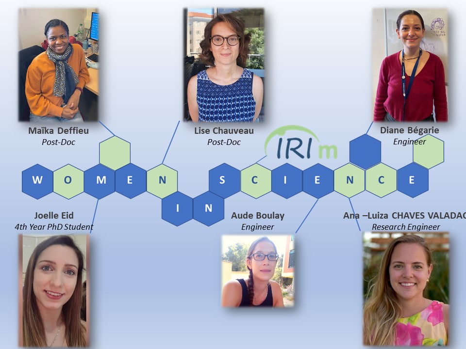 IRIM_life's tweet photo. Day 15 : @IRIM_life women of the day are @DefMaika &amp; @ChauveauLise, post-docs, @AnaLuValadao1, research engineer, 4th year PhD student Joelle, and finally Diane &amp; Aude, engineers. See you next week for 2 last posts before #InternationalWomensDay 🔬🥼 #WomenInScience #WomenInSTEM https://t.co/3ToEV8zW9u