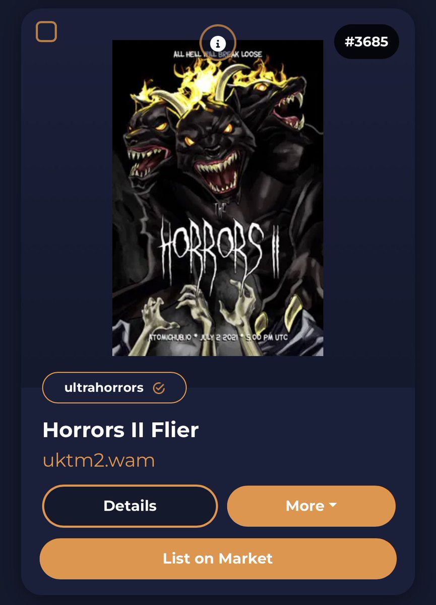 mysticfreaknft's tweet photo. 🤩GIVEAWAY🤩

💸WAXP💸

🏆 Horrors II Flier from UltraHorrors (@UltraRareUK) 🏆

✅Follow me
✅Like + RT
✅Tag 3 friends
✅Comment your WAM

Results in 24h 🥸

#NFTGiveaways #NFTCommunity #NFT #NFTs  #wax #WAXP #ETH #FREENFTs #Crypto #NFTCollector #Giveaways #DailyGiveaways https://t.co/B9NMvqnGWB