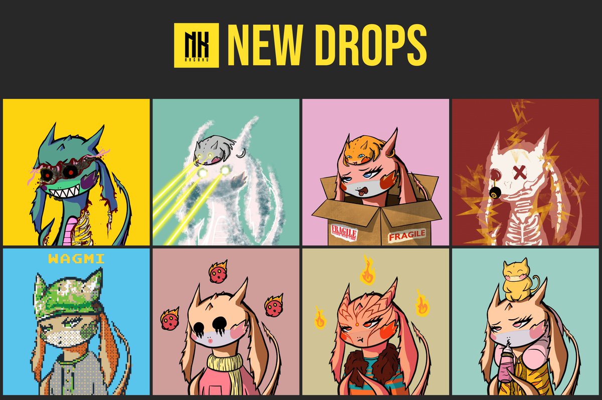 NagakuNFT's tweet photo. 🚨NEW DROPS ALERT🚨 Nagaku ready to adopt✨Get your own nagasss now❤️🔥❤️🔥❤️🔥come visit nagaku🙌 Thanks for the retweet🥰🙏
#pentasian #pentasio #bronek #nagaku #PentasianSupportPentasian
https://t.co/4xISZaPkzX https://t.co/RwarCXE9kZ